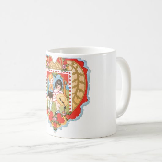 Mug Antique Valentine (Devant droit)