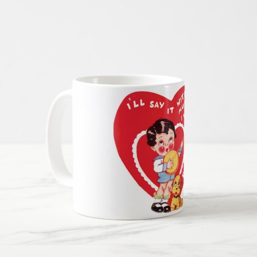 Mug Antique Valentine (Devant gauche)