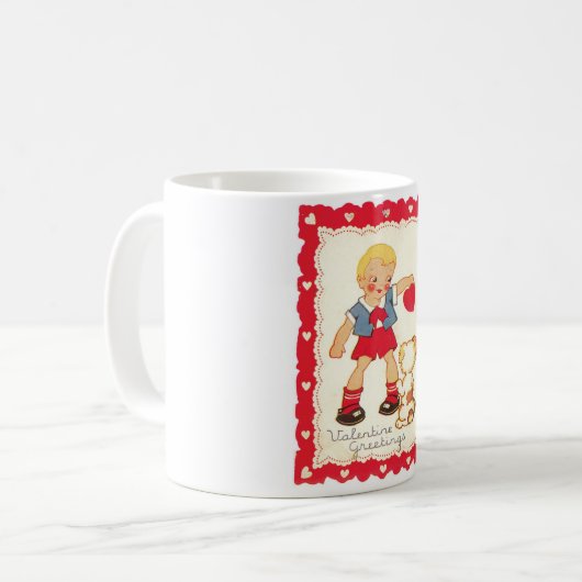 Mug Antique Valentine (Devant gauche)