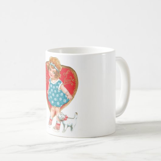 Mug Antique Valentine (Devant droit)