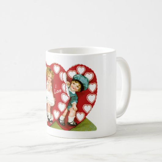 Mug Antique Valentine (Devant droit)