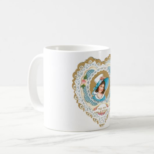 Mug Antique Valentine (Devant gauche)