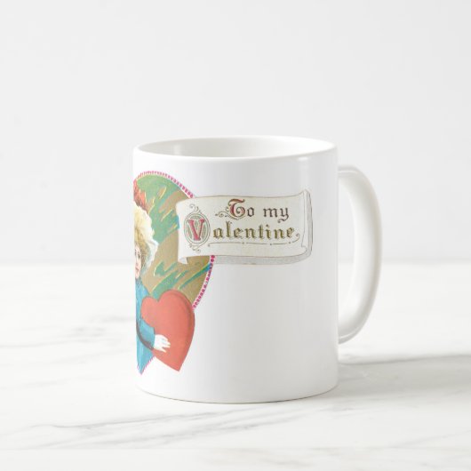 Mug Antique Valentine (Devant droit)