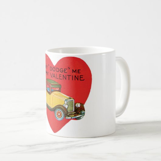 Mug Antique Valentine (Devant droit)