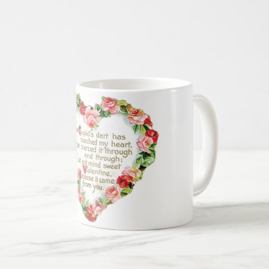 Mug Antique Valentine (Devant droit)