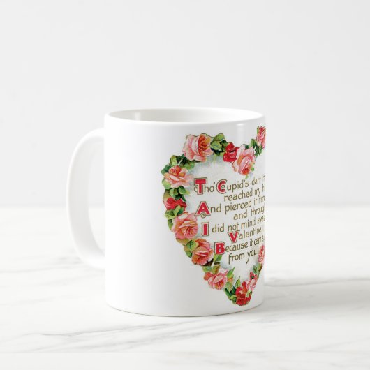 Mug Antique Valentine (Devant gauche)