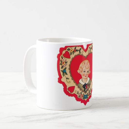 Mug Antique Valentine (Devant gauche)