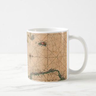 Mug Antique vieille carte inspirée (1)