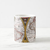 Mug Antique vieille carte inspirée (12) (Centre)