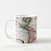 Mug Antique vieille carte inspirée (12) (Gauche)