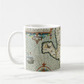 Mug Antique vieille carte inspirée (7) (Gauche)