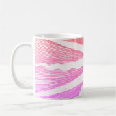 Mug Antique Vintage face de soleil rose (Gauche)