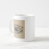 Mug Antiquité des yeux Publicité optique (Devant gauche)