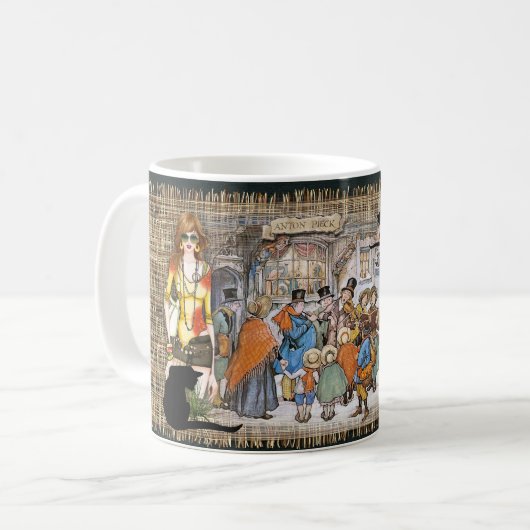 Mug Anton Pieck à Noël (Devant gauche)