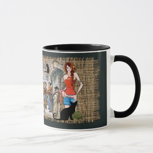 Mug Anton Pieck - chanteurs de carol (Droite)