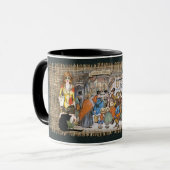 Mug Anton Pieck - chanteurs de carol (Devant gauche)