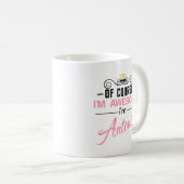 Mug Antonia Bien sûr Je suis un nom génial (Devant droit)