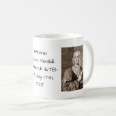 Mug Antonio Lucio Vivaldi 1725 (Devant droit)