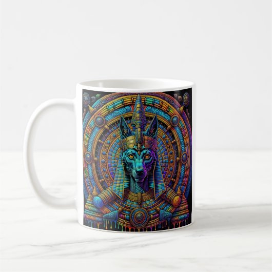 Mug Anubis Art égyptien (Gauche)