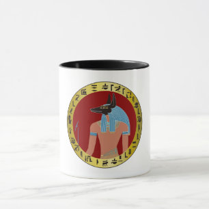 Mug Anubis, Dieu égyptien