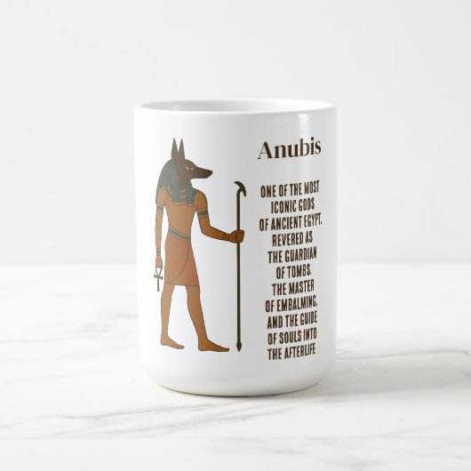 Mug Anubis - Histoire de l'Égypte ancienne (Centre)