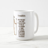 Mug Anubis - Histoire de l'Égypte ancienne (Devant droit)