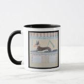 Mug Anubis, un dieu égyptien des morts (Gauche)