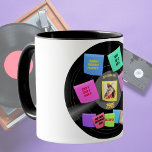 Mug ANY Year Born 60s 70s Vinyl Record Photo Custom<br><div class="desc">Stylish gift item suitable for fiftieth birthday and other milestones. You can edit the templates using the customize or personalize tab. Personalized coffee mugs featuring one's birth year are commonly known as "birth year coffee mugs". They make for a popular gift idea on birthdays, anniversaries, or other special occasions. These...</div>