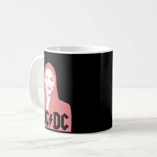 Mug Aoc - Andria Ocasio-cortez - Latina Congress (Devant gauche)