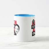 Mug AOC l'avenir est femelle (Centre)