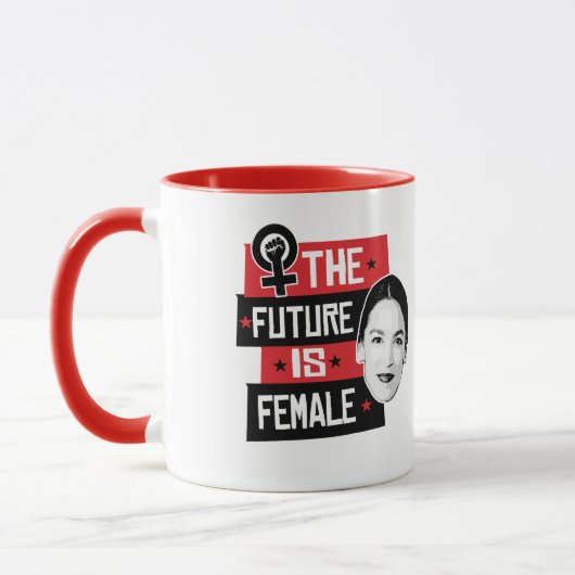Mug AOC Le futur est féminin (Gauche)
