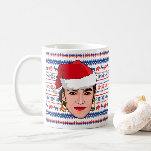 Mug AOC Noël (Avec donut)