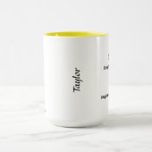 Mug Août Fleur de naissance Gladiolus et Poppy (Centre)