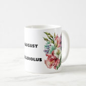 MUG AOÛT - GLADIOLUS (Devant droit)