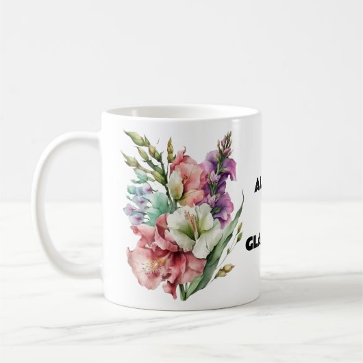 MUG AOÛT - GLADIOLUS (Gauche)