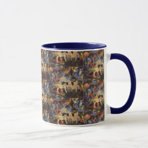 Mug Août Macke Paysage avec vaches et chameau