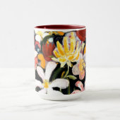 Mug Août Macke peinture, Tapis de fleurs (Centre)