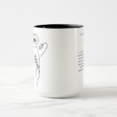 Mug Août Maid of Honor | Fleur de naissance du pavot (Centre)