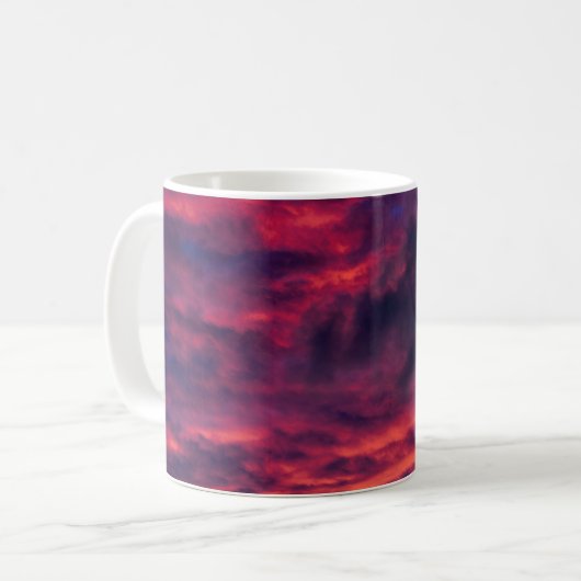 Mug août rouge (Devant gauche)
