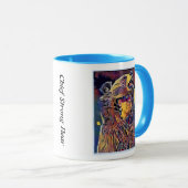 Mug Apache Kinfe ®️ ™️ 🇺 🇸 Chef de la Musique du Caf (Devant droit)