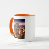 Mug Aperçu de Boston la nuit (Devant gauche)