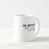 Mug Aphantasia Drôle Citation Mind'oeil Font Noir (Devant droit)