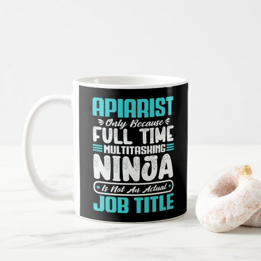 Mug Apiariste Apiculture Profession professionnelle Ap (Avec donut)
