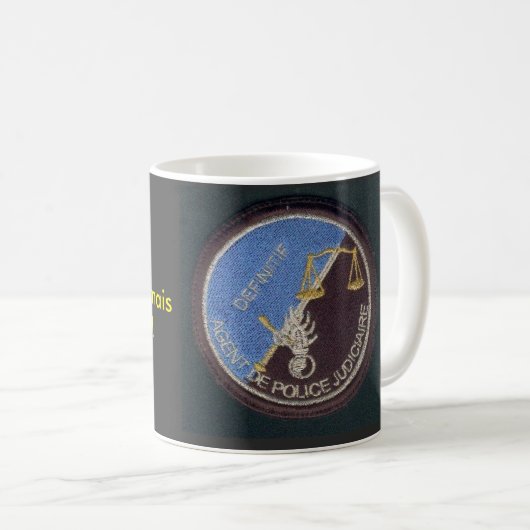 Mug APJ à JAMAIS (Devant droit)