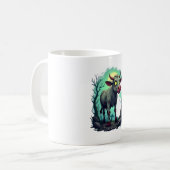 Mug Apocalypse de la vache zombie (Devant gauche)