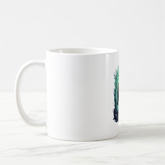 Mug Apocalypse de la vache zombie (Gauche)