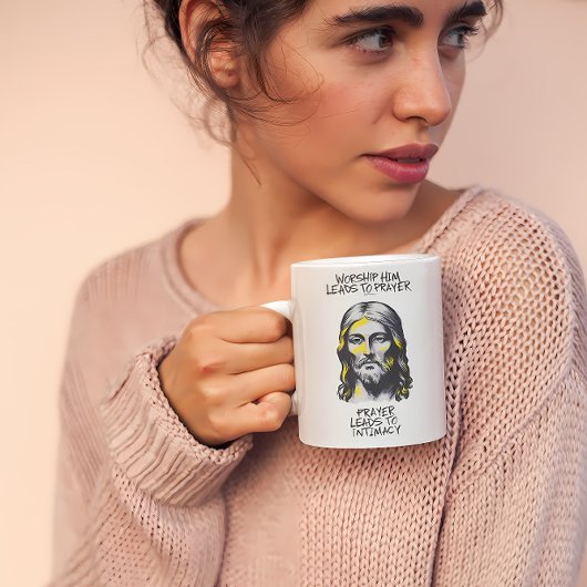 Mug Apocalypse divine : L'adorer conduit à la prière