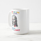 Mug Apocalypse divine : L'adorer conduit à la prière (Devant gauche)