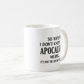 Mug Apocalypse Signification (Devant droit)