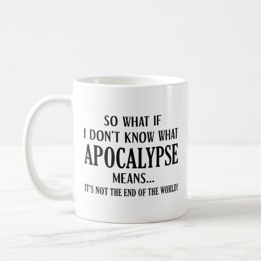 Mug Apocalypse Signification (Gauche)